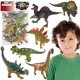 Dinozauro figūrėlių rinkinys, 6 vnt. T-Rex WOOPIE