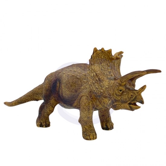 Dinozaurų figūrėlių rinkinys, 16 dalių + kilimėlis + skrynia WOOPIE