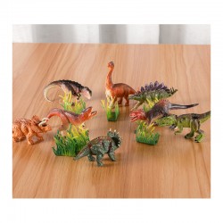 Dinozaurų figūrėlių rinkinys, 18 dalių - 2 versija WOOPIE