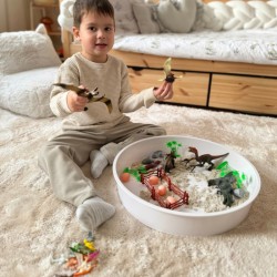 Dinozaurų figūrėlių rinkinys, 40 vnt. WOOPIE