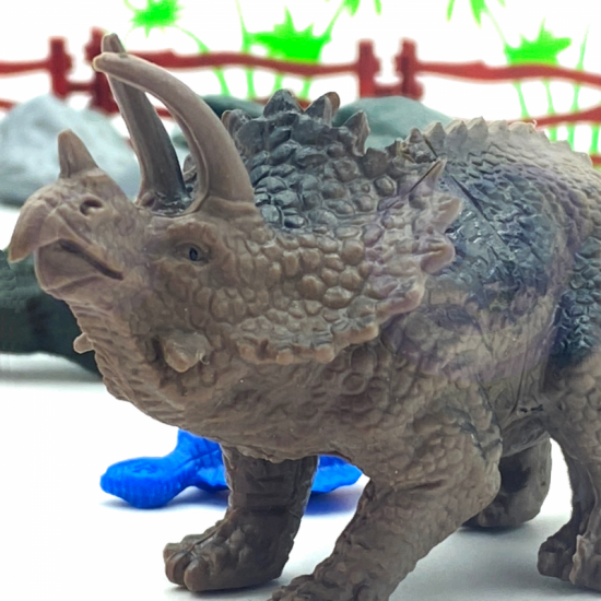 Dinozaurų figūrėlių rinkinys, 40 vnt. WOOPIE
