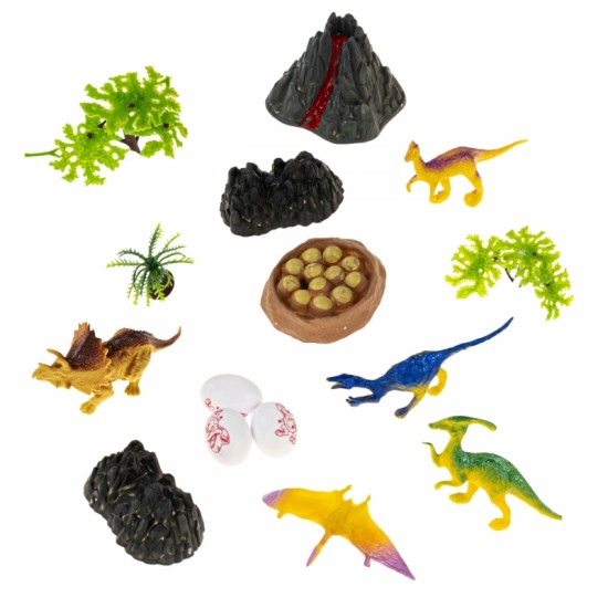 Dinozaurų pasaulio lagaminas - edukacinis dinozaurų tyrinėtojų rinkinys WOOPIE