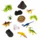 Dinozaurų pasaulio lagaminas - edukacinis dinozaurų tyrinėtojų rinkinys WOOPIE