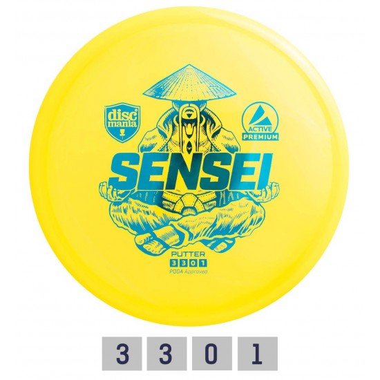 Diskgolfo diskas DISCMANIA SENSEI Diskgolfo diskas DISCMANIA SENSEI