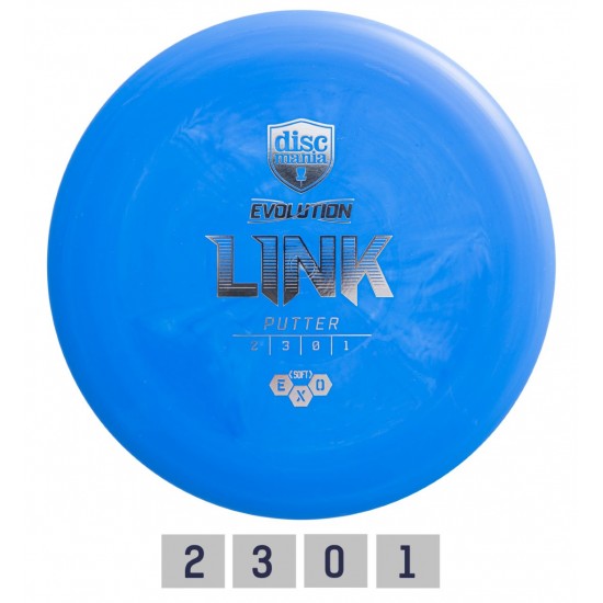 Diskgolfo diskas DISCMANIA SOFT EXO LINK Evolution