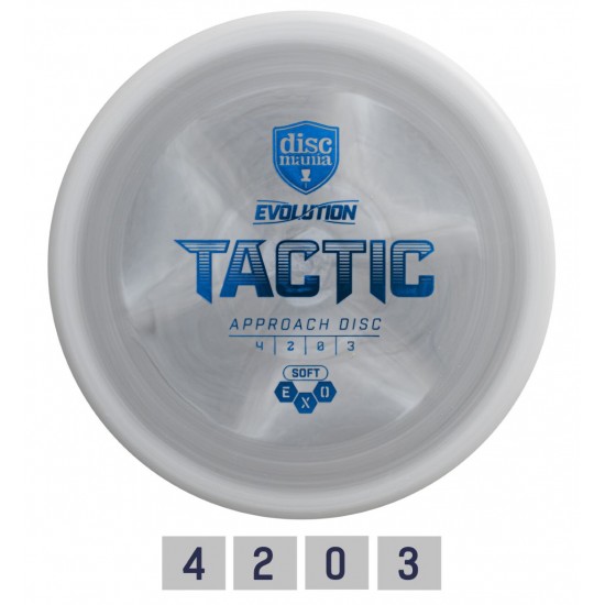 Diskgolfo diskas DISCMANIA SOFT EXO TACTIC Evolution