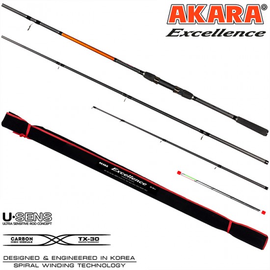 Dugninė Meškerė Akara Excellence Feeder 3.60m  90-120-150g