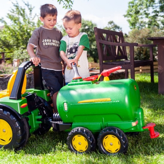 Dviejų ašių bakas + pompa Rolly Toys rollyTanker John Deere