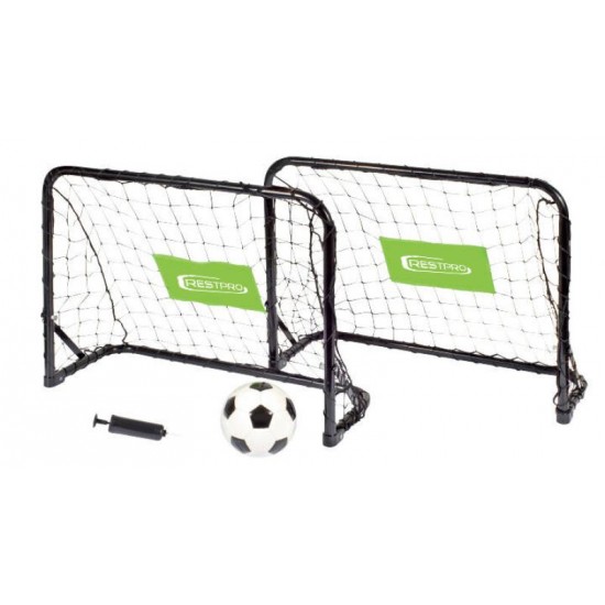 Dviejų Futbolo Vartų Rinkinys, 60x45x25cm