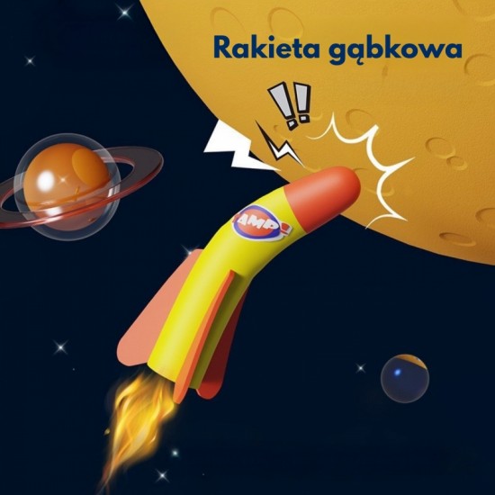 Dvigubas putplasčio raketų paleidėjas, 6 vnt. WOOPIE