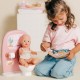 Dvipusis tualetas 42 cm lėlei Baby Nurse SMOBY