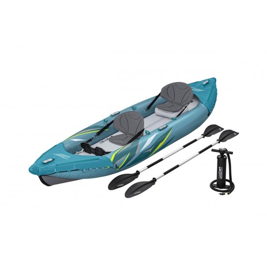 Dvivietis pripučiamas kajakas Bestway Waypoint Elite X2, 382x101x35cm Dvivietis pripučiamas kajakas Bestway Waypoint Elite X2, 382x101x35cm