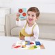 Edukacinė 6 viename sensorinė dėžutė 7-8 mėn. 26 vnt. FSC WOOPIE GREEN Box XXL Montessori