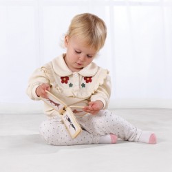 Edukacinė 6 viename sensorinė dėžutė 7-8 mėn. 26 vnt. FSC WOOPIE GREEN Box XXL Montessori