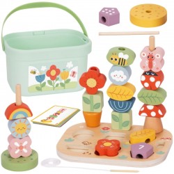 Edukacinė dėžutė 5 viename Magiškas sodas Montessori TOOKY TOY
