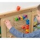 Edukacinė sieninė lenta spalvingi vikšrai, mokantys skaičius ir kiekius Montessori MASTERKIDZ