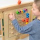Edukacinė sieninė lenta spalvingi vikšrai, mokantys skaičius ir kiekius Montessori MASTERKIDZ