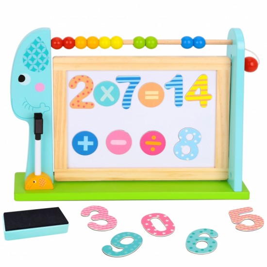 Edukacinė stalo lenta + 18 magnetinių elementų TOOKY TOY