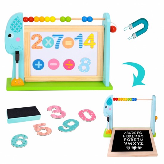 Edukacinė stalo lenta + 18 magnetinių elementų TOOKY TOY