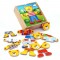 Edukacinis galvosūkis su meškiuku „Viga Wooden Puzzle“