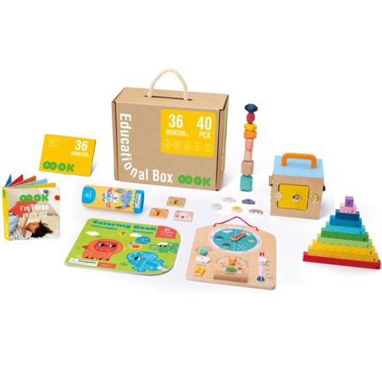 Edukacinis rinkinys Tooky Toy Montessori 6in1