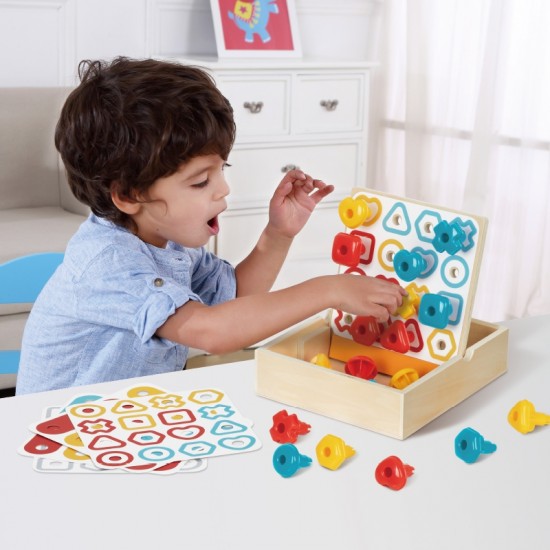 Edukacinis Rinkinys Vaikams nuo 19 mėn. TOOKY TOY Box XXL Montessori 7in1