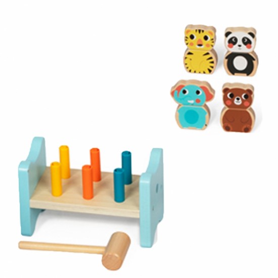 Edukacinis Rinkinys Vaikams nuo 19 mėn. TOOKY TOY Box XXL Montessori 7in1