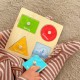 Edukacinis sensorinis FSC WOOPIE GREEN Box 6in1 13-15m Montessori