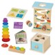 Edukacinis sensorinis FSC WOOPIE GREEN Box 6in1 13-15m Montessori