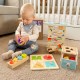 Edukacinis sensorinis FSC WOOPIE GREEN Box 6in1 13-15m Montessori