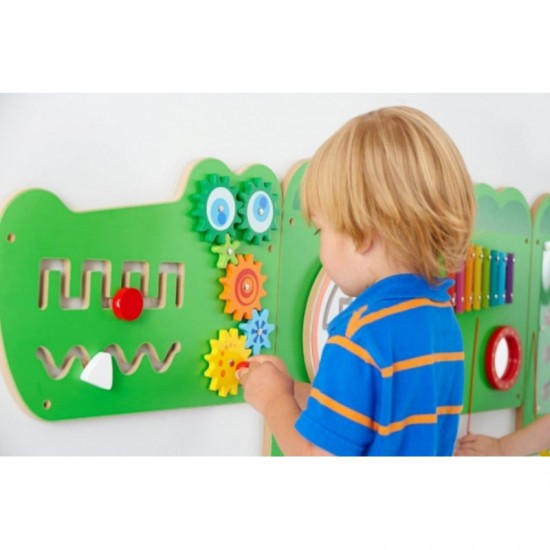 Edukacinis Sensorinis Krokodilas Viga Sensory