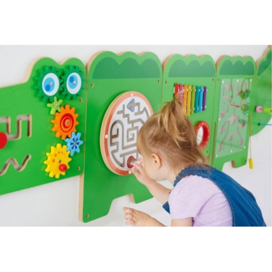 Edukacinis Sensorinis Krokodilas Viga Sensory