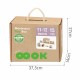 Edukacinis žaislas 11-12M FSC WOOPIE GREEN Box 5in1 Montessori