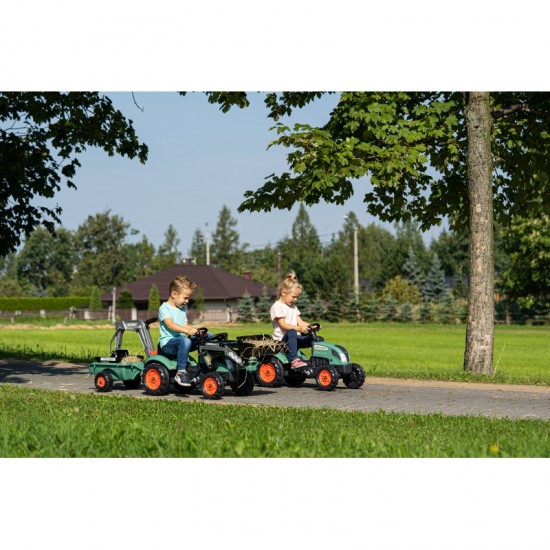 Ekskavatorius-krautuvas traktorius 2-5 metų vaikams FALK Farm Lander