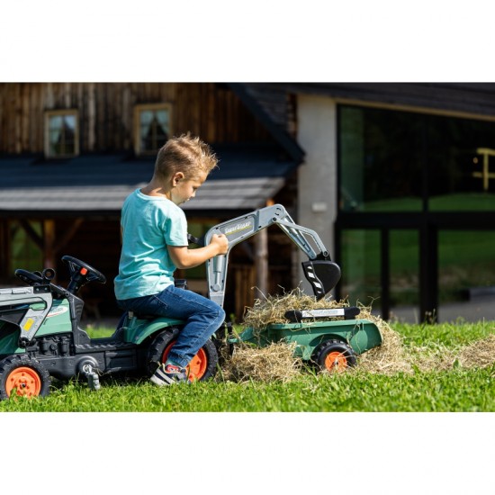 Ekskavatorius-krautuvas traktorius 2-5 metų vaikams FALK Farm Lander