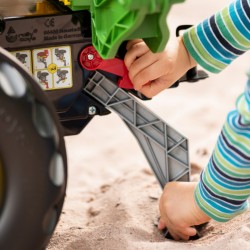 Ekskavatorius su pritvirtinamu kaušu John Deere RollyBachoe - Rolly Toys