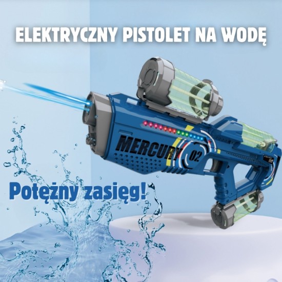 Elektrinis automatinis vandens pistoletas WOOPIE