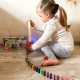 Elektrinis traukinio lokomotyvas Domino kaladėlėms WOOPIE