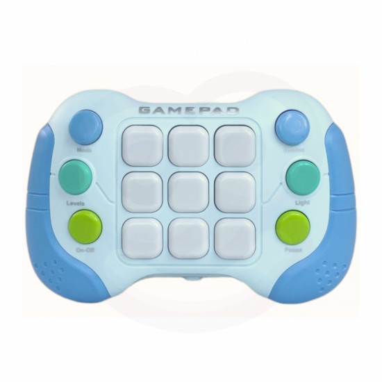 Elektroninis arkadinis žaidimas „Fidget Toy Gamepad“, mėlynas WOOPIE „Pop-It“