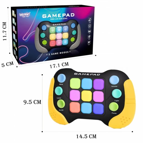 Elektroninis arkadinis žaidimas „Pop-It“ „Fidget Toy Gamepad“ WOOPIE
