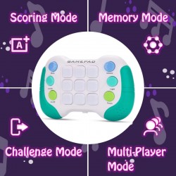 Elektroninis arkadinis žaidimas „Pop-It“ „Fidget Toy Gamepad“ WOOPIE