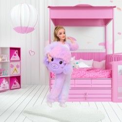 Emi lėlė purpurinio avies kostiume WOOPIE ROYAL