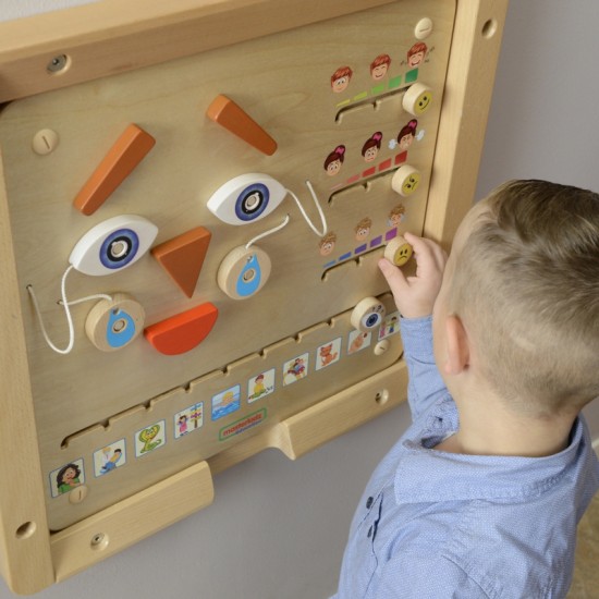 Emocinio mokymosi lenta Kaip jautiesi Montessori MASTERKIDZ