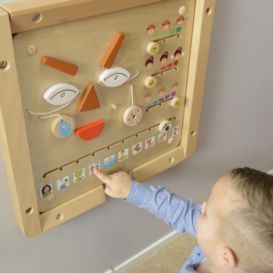Emocinio mokymosi lenta Kaip jautiesi Montessori MASTERKIDZ