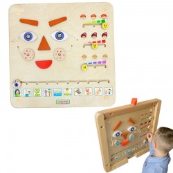 Emocinio mokymosi lenta Kaip jautiesi Montessori MASTERKIDZ