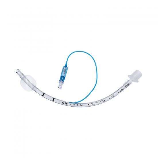 Endotrachėjinis vamzdelis su manžete, sterilus, 5,0 mm, sudėtyje yra ftalatų