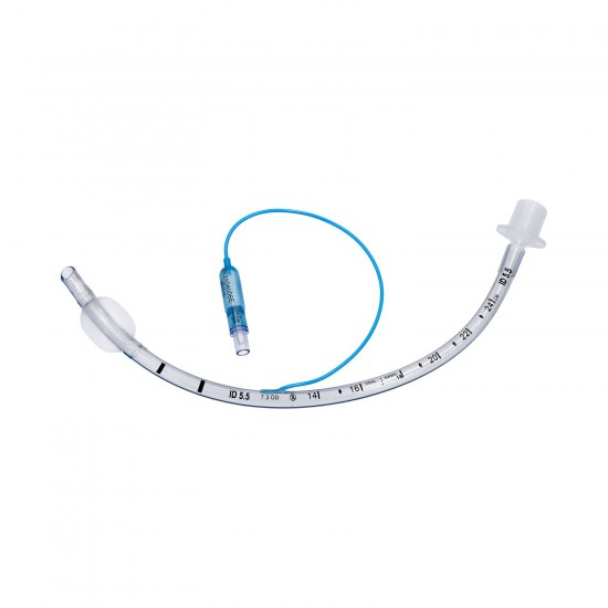 Endotrachėjinis vamzdelis su manžete, sterilus, 5,5 mm, sudėtyje yra ftalatų