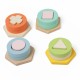 Formų ir spalvų rūšiavimo dėlionės bokštas CLASSIC WORLD Montessori