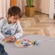 Formų rūšiavimo laikrodis siūlų pjaustymui Montessori VIGA PolarB