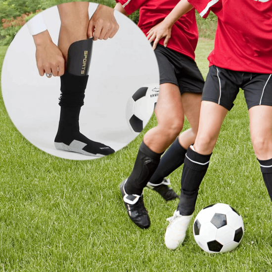Futbolo apsaugos THOMS Junior Black Futbolo apsaugos THOMS Junior Black